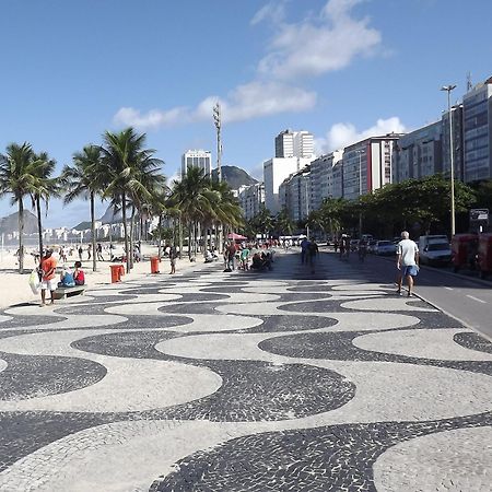 Vista Lateral Mar Copacabana Rio de Janeiro Buitenkant foto
