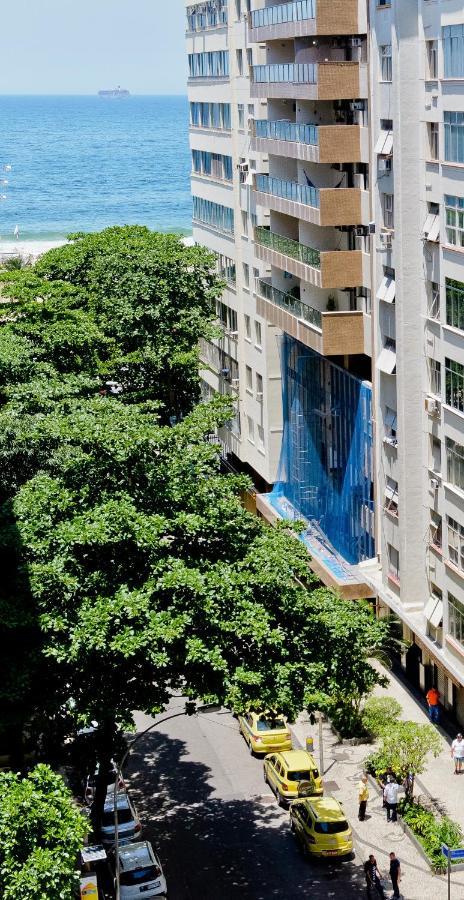 Vista Lateral Mar Copacabana Rio de Janeiro Buitenkant foto