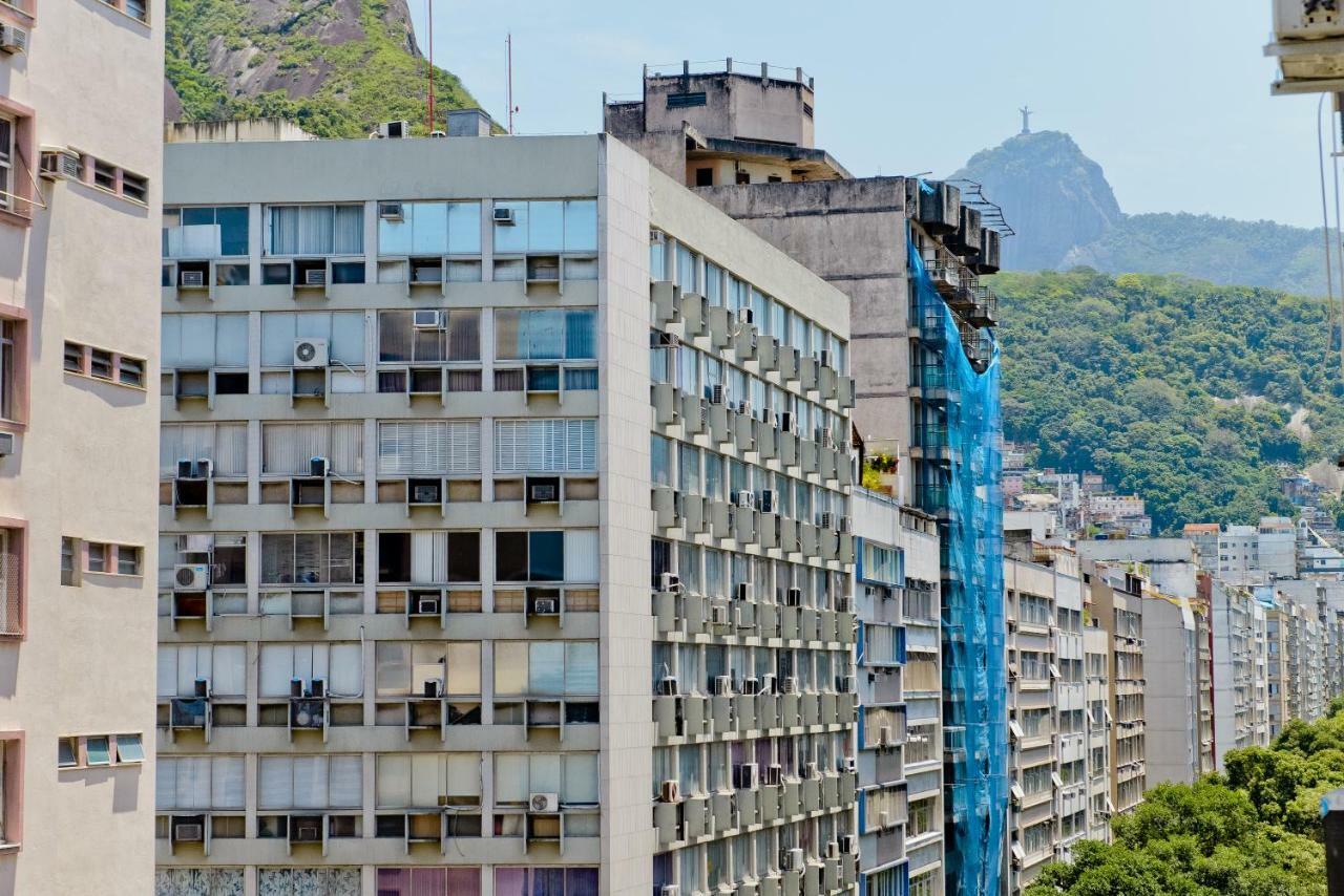 Vista Lateral Mar Copacabana Rio de Janeiro Buitenkant foto